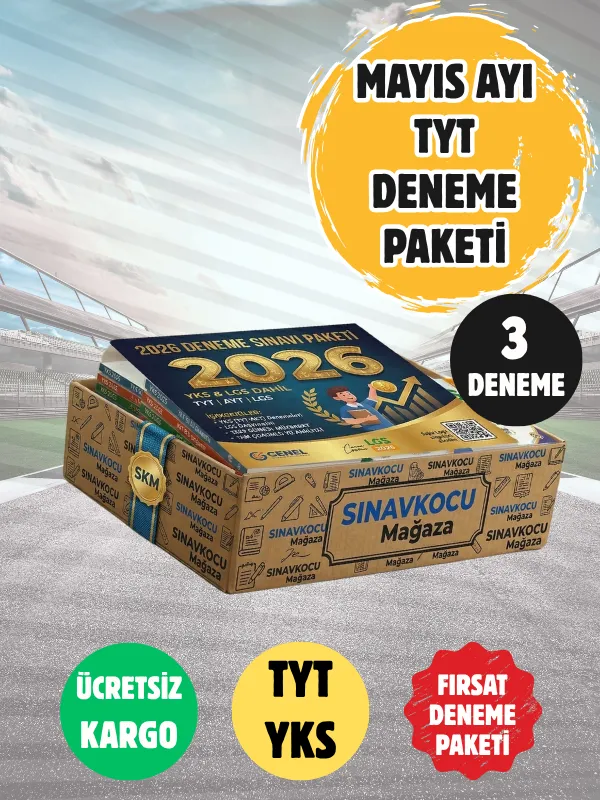 MAYIS AYI TYT DENEME PAKETİ (3 ADET)