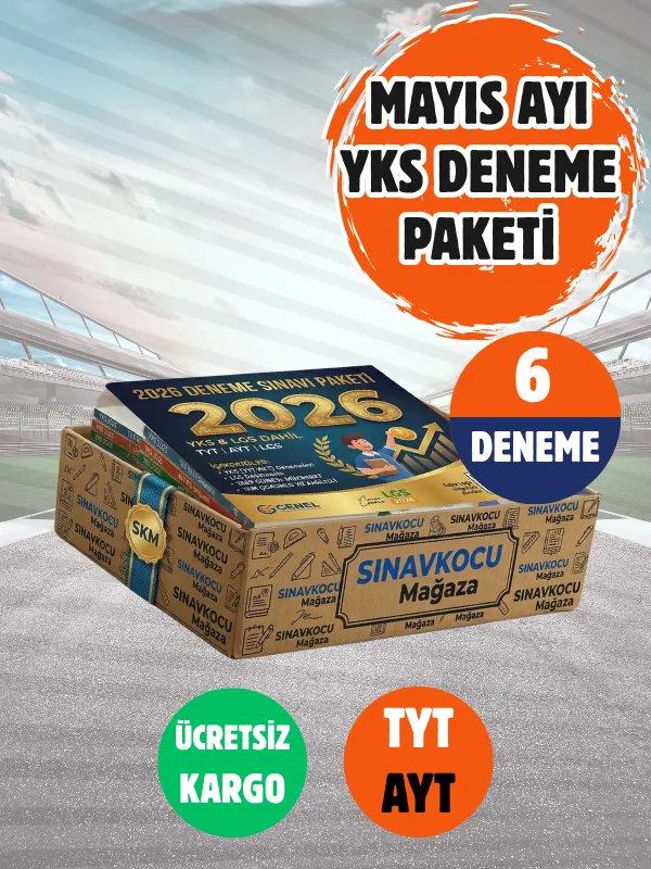 MAYIS AYI YKS (TYT-AYT) DENEME PAKETİ (6 ADET)