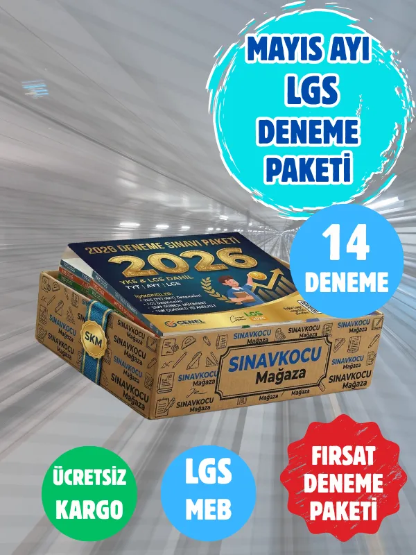 LGS MAYIS DENEME PAKETİ (14 ADET)