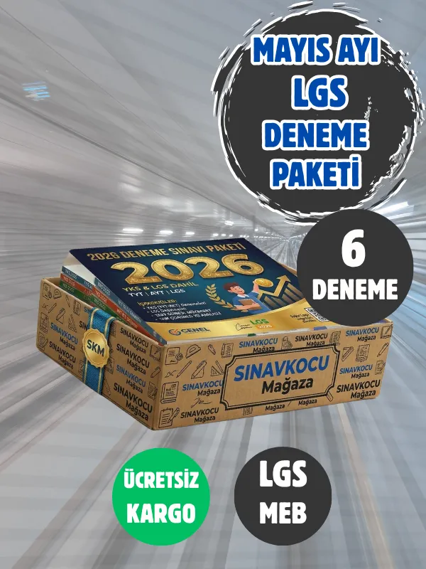 LGS MAYIS DENEME PAKETİ (6 ADET)
