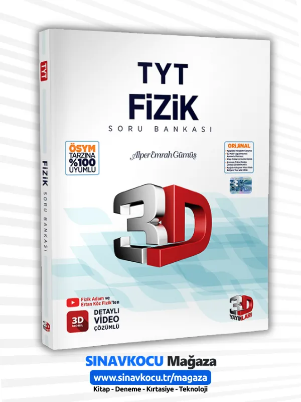 TYT 3D Fizik Soru Bankası