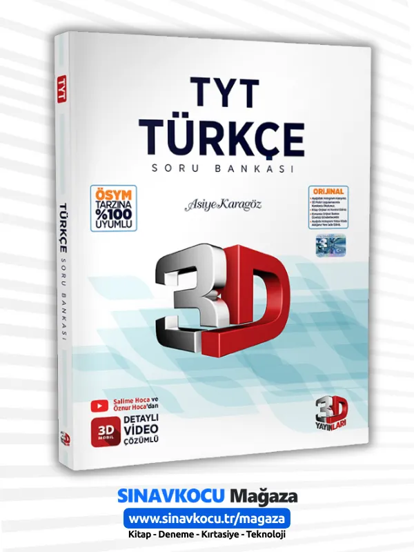 TYT 3D Türkçe Soru Bankası