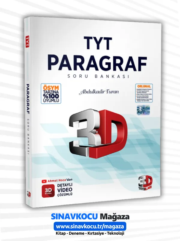 TYT 3D Paragraf Soru Bankası