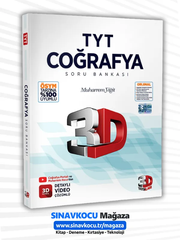 TYT 3D Coğrafya Soru Bankası