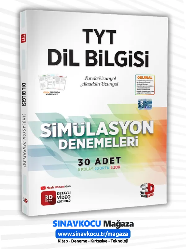 TYT 3D Simülasyon Dilbilgisi Denemeleri