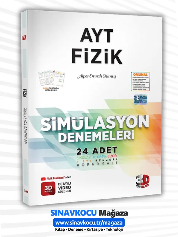 AYT 3D Simülasyon Fizik Denemeleri