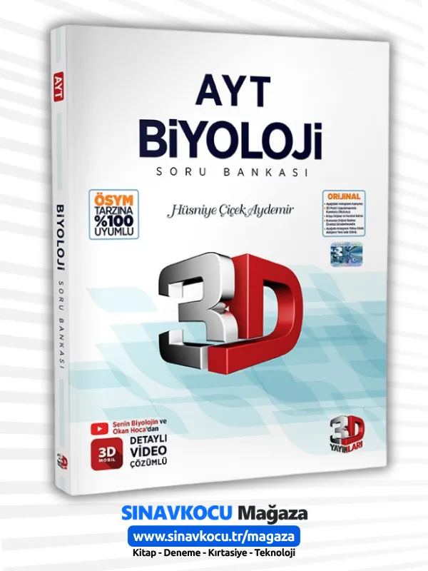 AYT 3D Biyoloji Soru Bankası