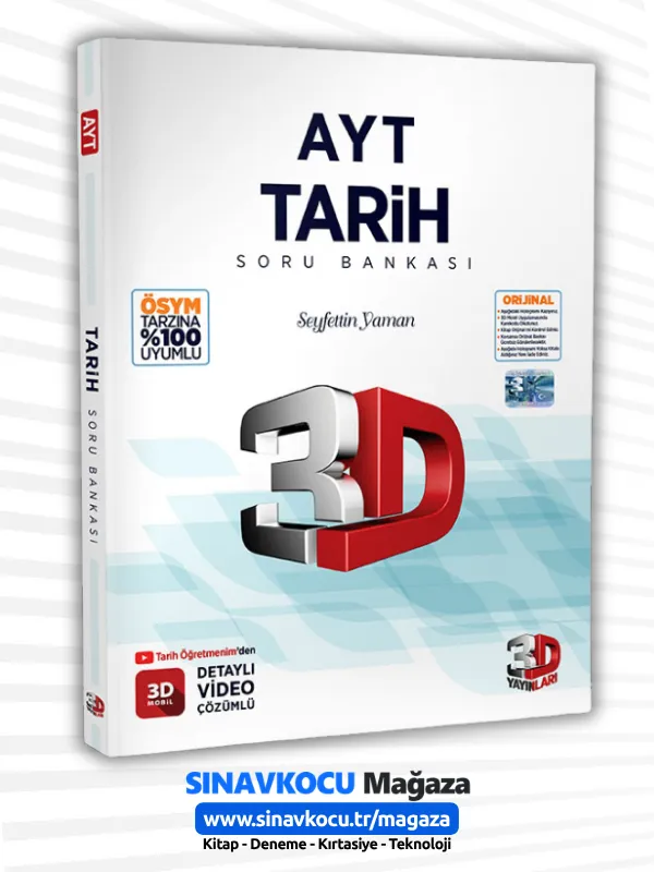 AYT 3D Tarih Soru Bankası